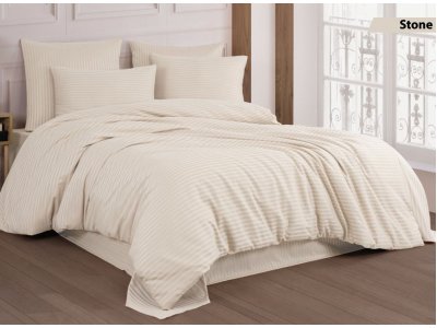 Постельное белье Cotton Shine - Stone (Turkey), полуторный комплект Постельное белье Cotton Shine - Stone (Turkey), полуторный комплект